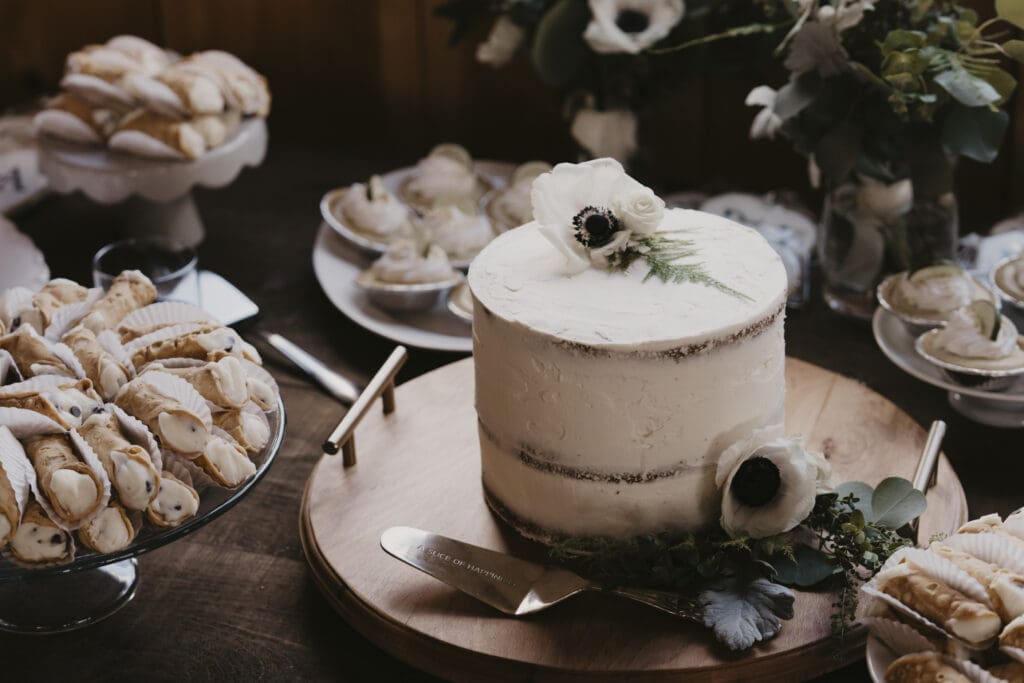 Wedding dessert table