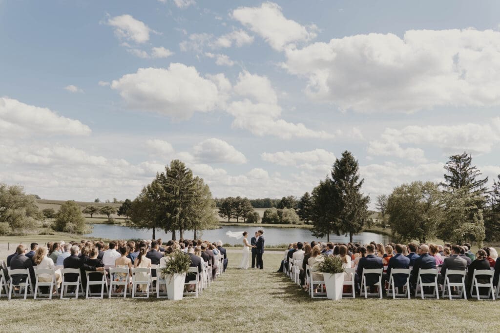 Bortner Valley outdoor wedding