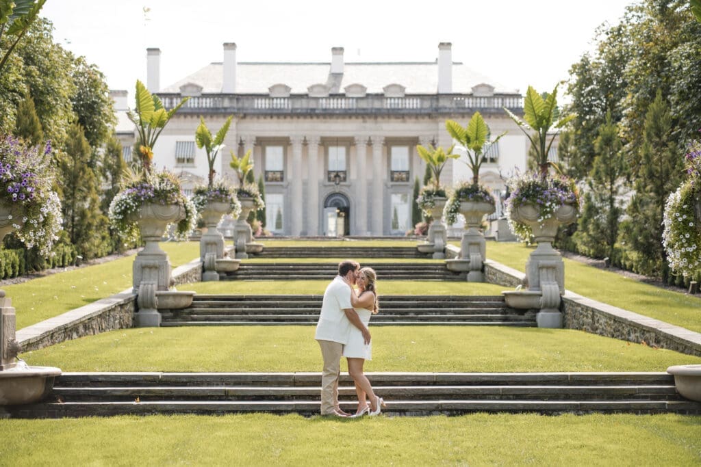Engagement photo shoot near Elkton, Maryland